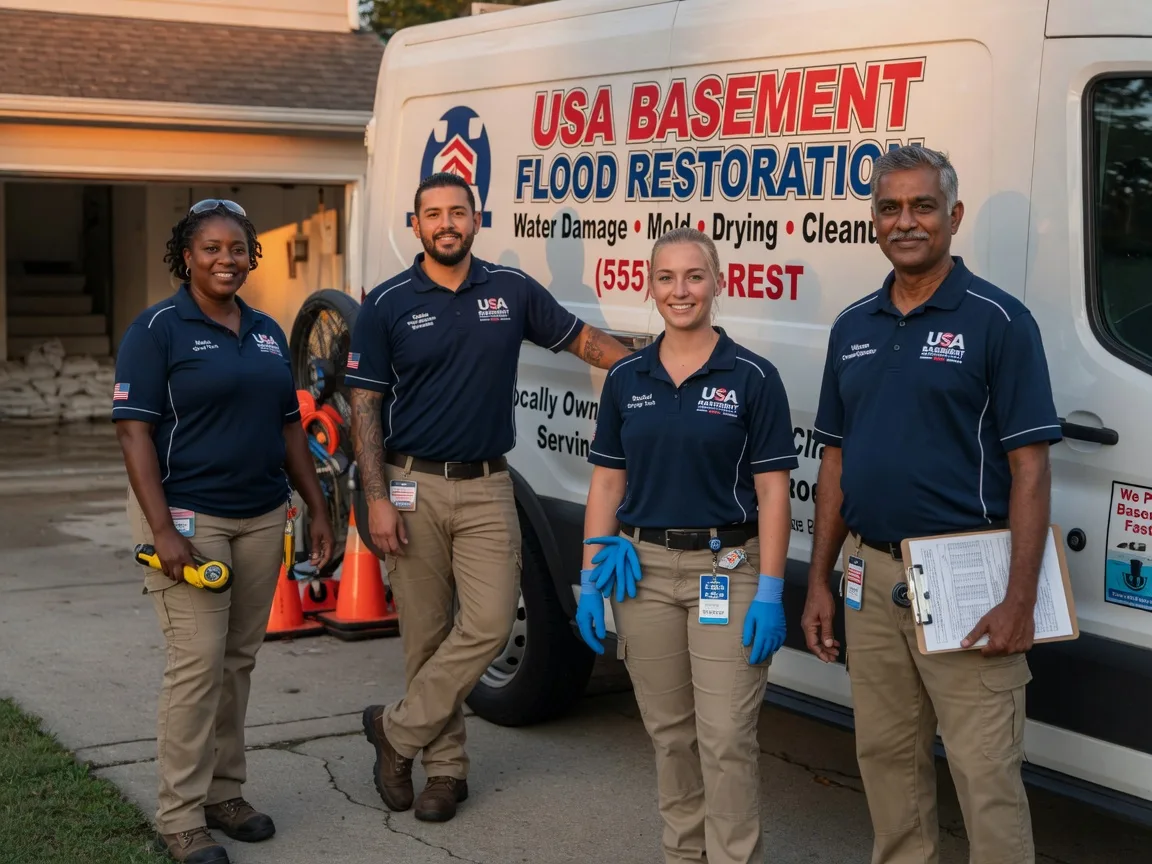 Basement Flood Cleanup company in Dodson, TX